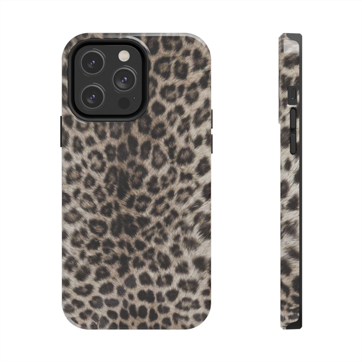 Suede Leopard iPhone Case
