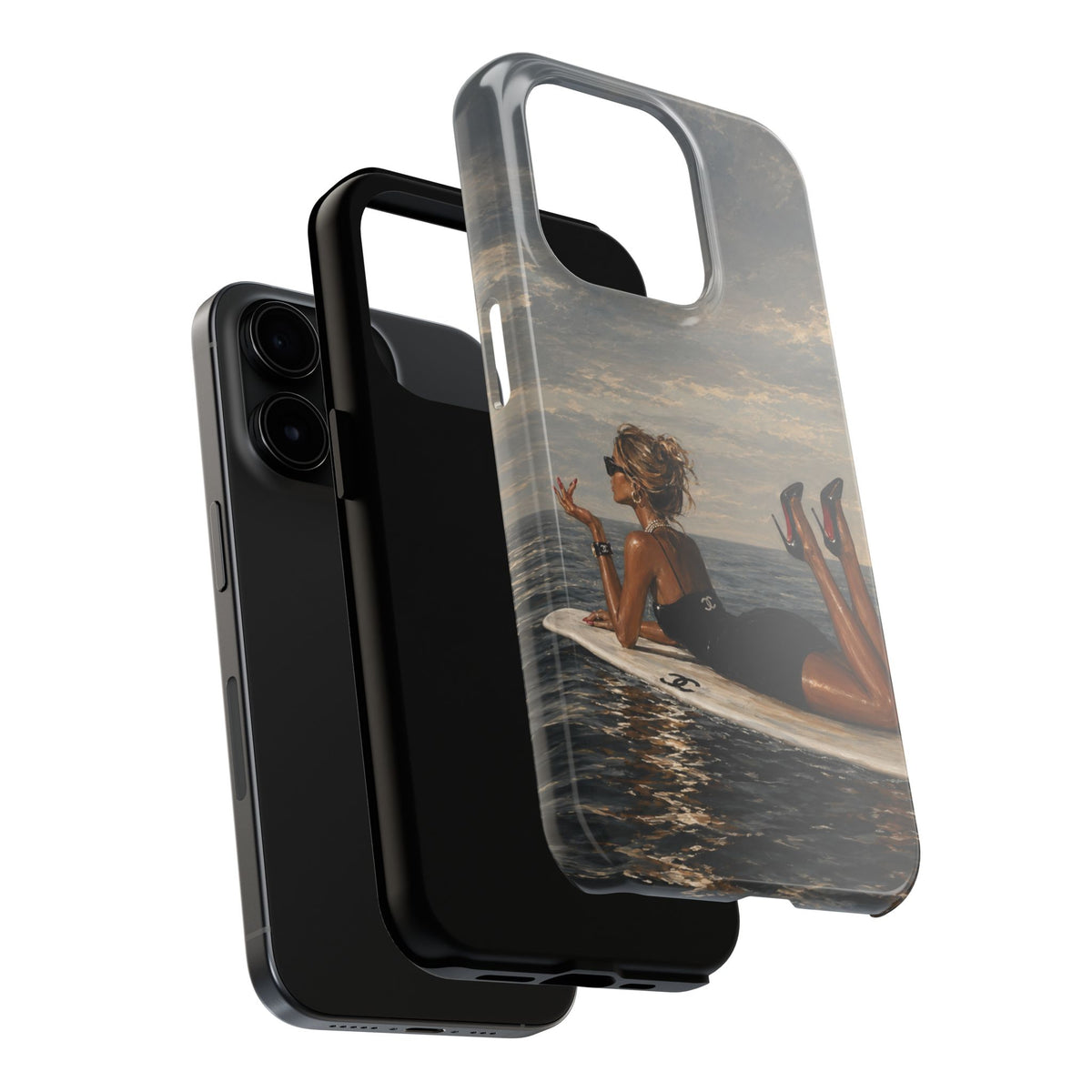 Surfer Chic iPhone Case