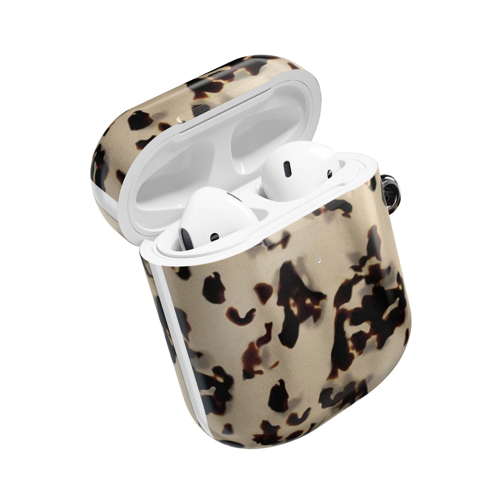 Tortoise & Cream AirPod Case