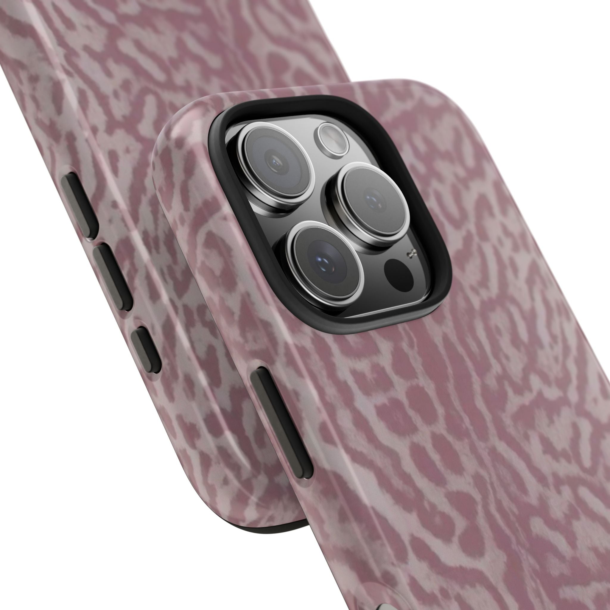 Pink Leopard Print iPhone Case