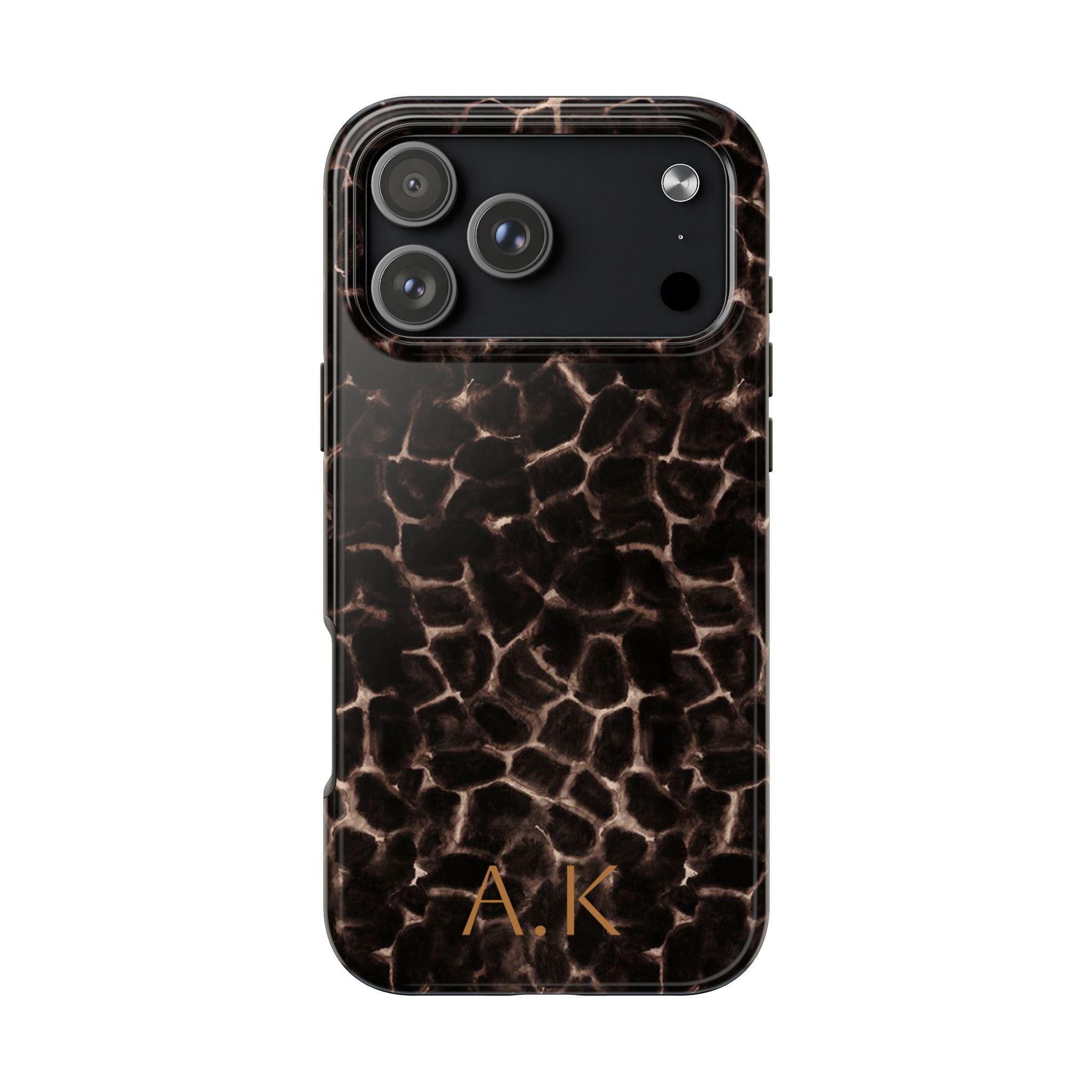 Giraffe Print iPhone Case- Customizable