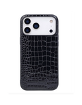 Black Croc iPhone Case