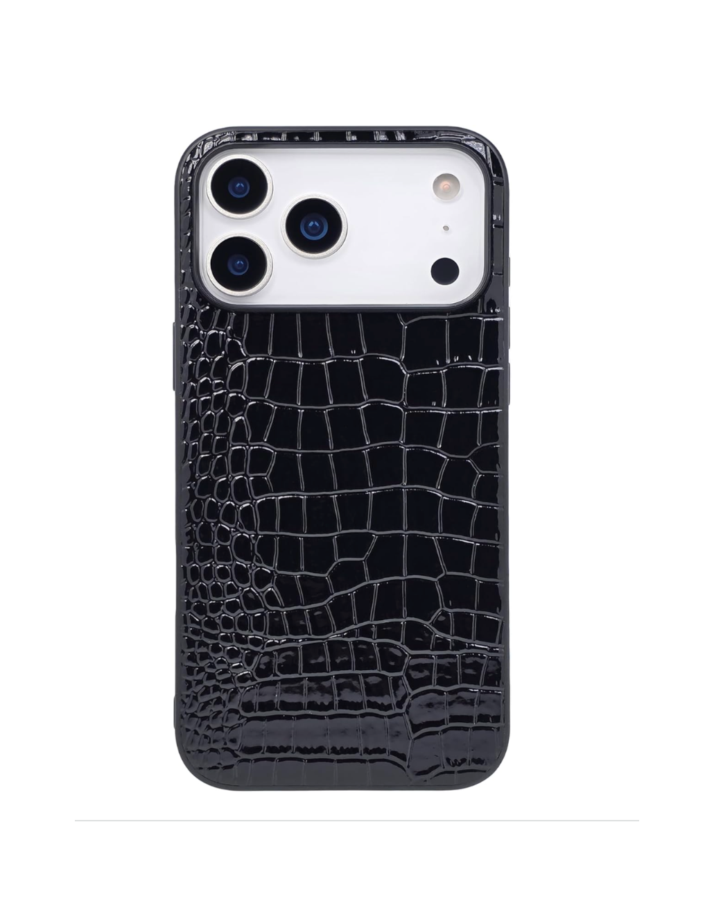 Black Croc iPhone Case