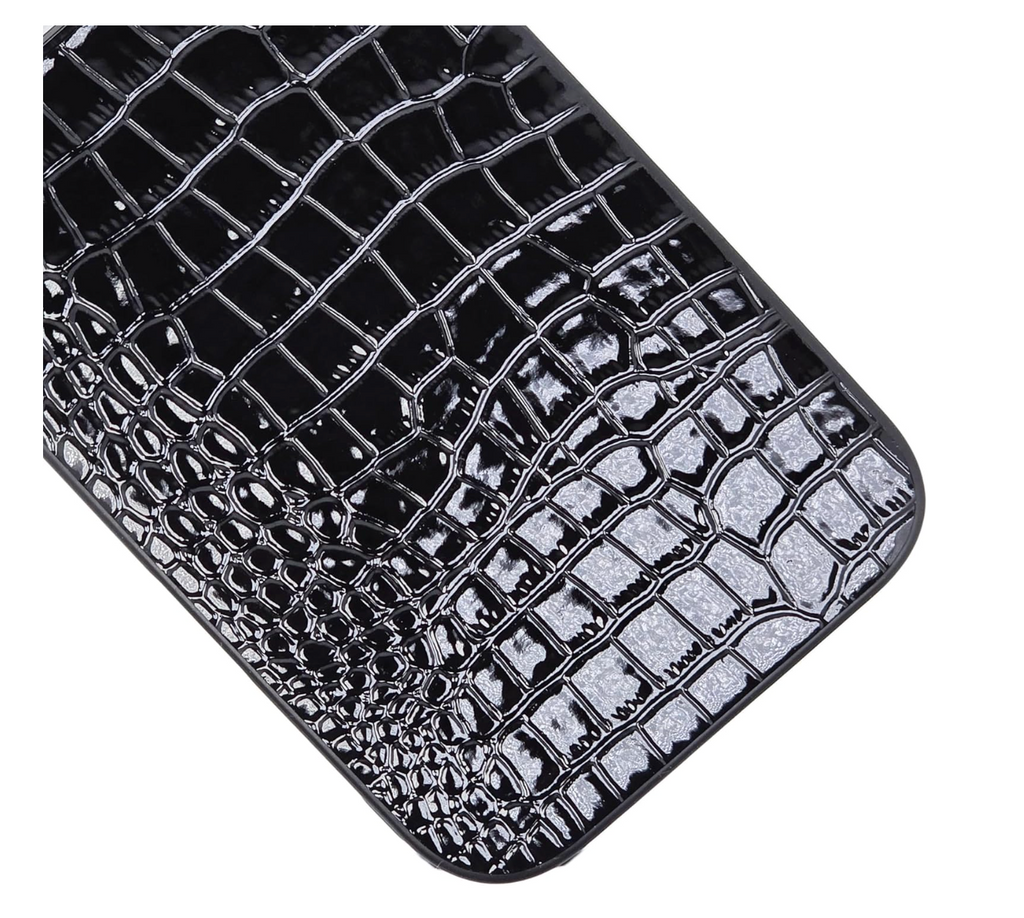 Black Croc iPhone Case