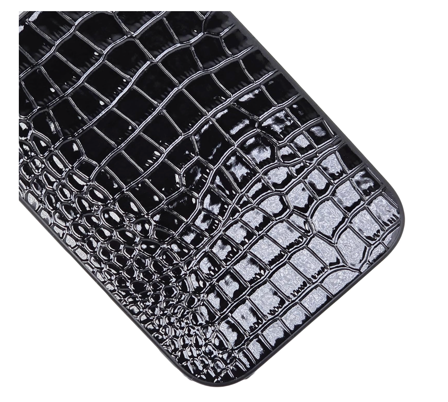 Black Croc iPhone Case