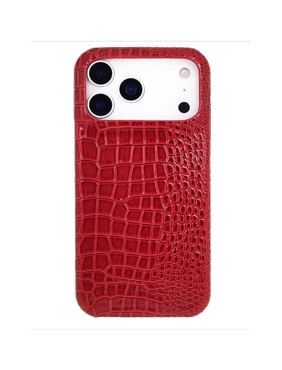 Red Croc iPhone Case