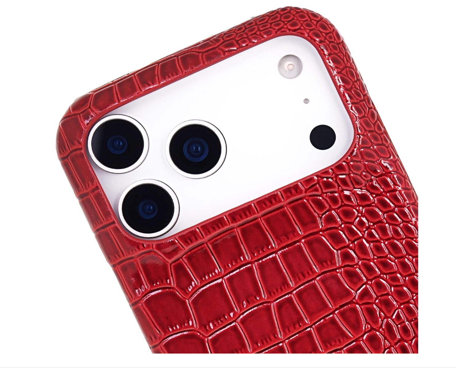 Red Croc iPhone Case