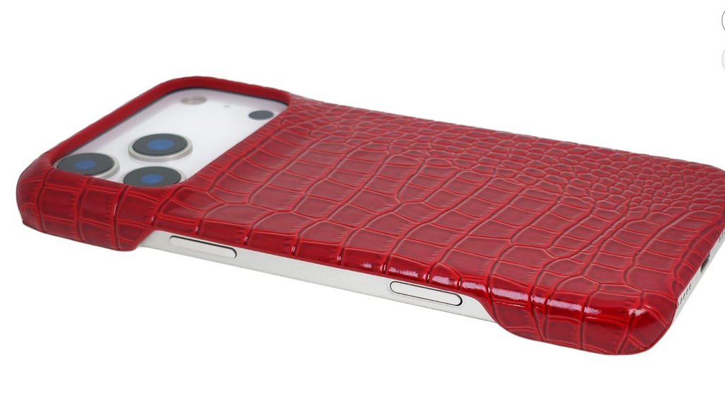 Red Croc iPhone Case