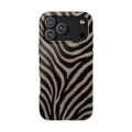 Tan Zebra iPhone Case