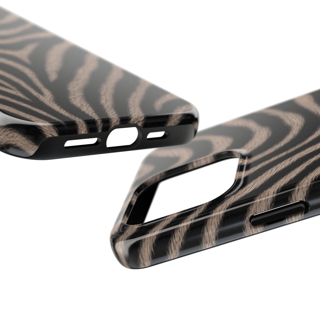 Tan Zebra iPhone Case
