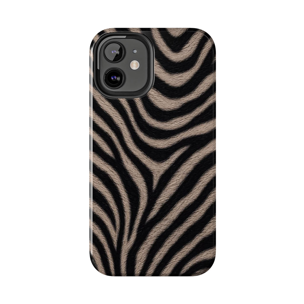 Tan Zebra iPhone Case