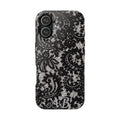 Hand-Bedazzled Initials Lace iPhone Case