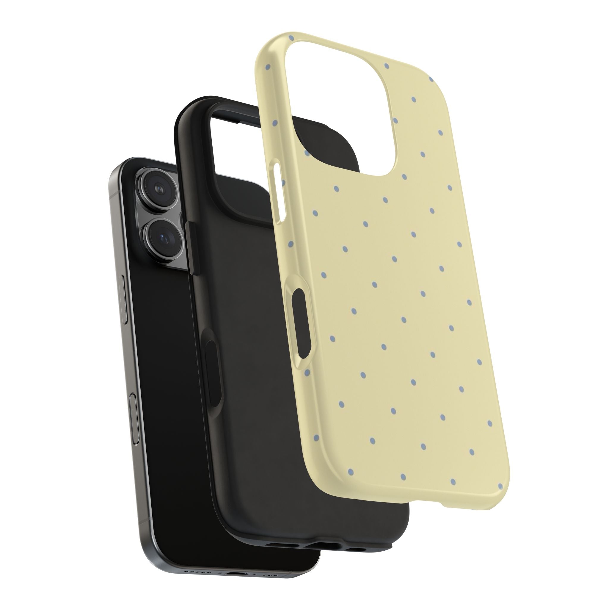 Buttery Polka Dots iPhone Case