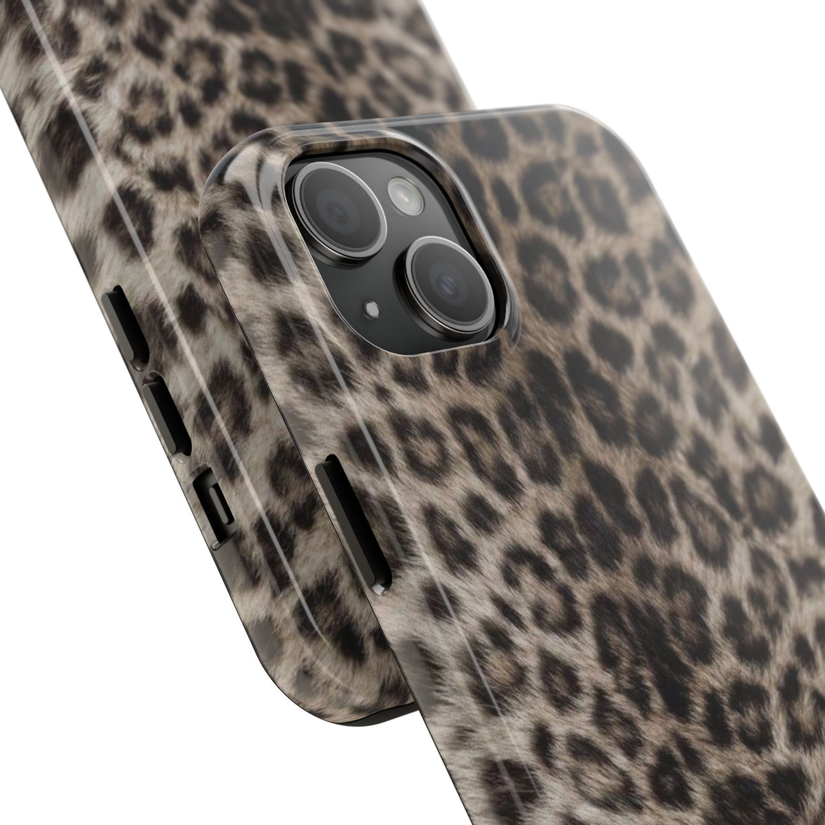 Suede Leopard iPhone Case