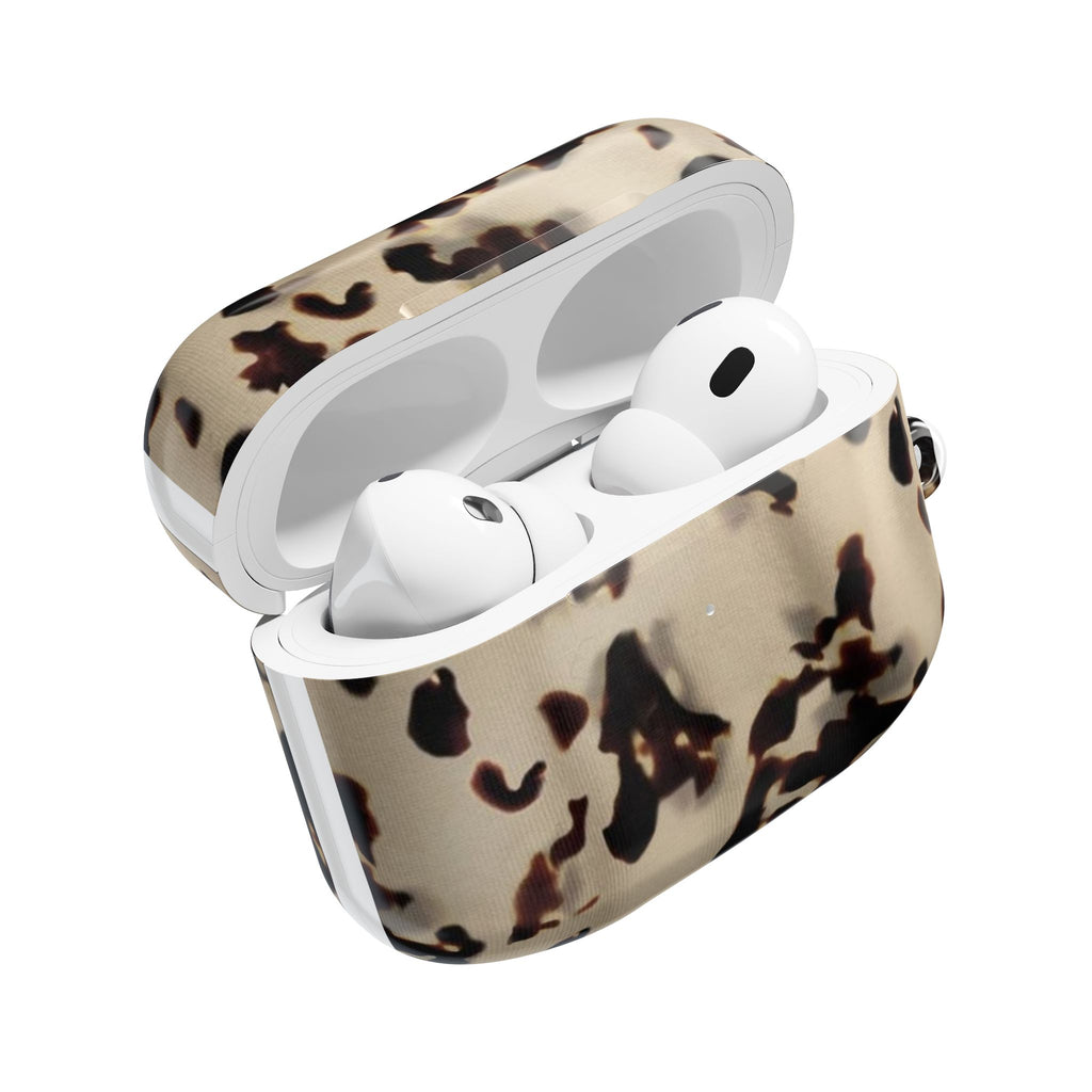 Tortoise & Cream AirPod Case