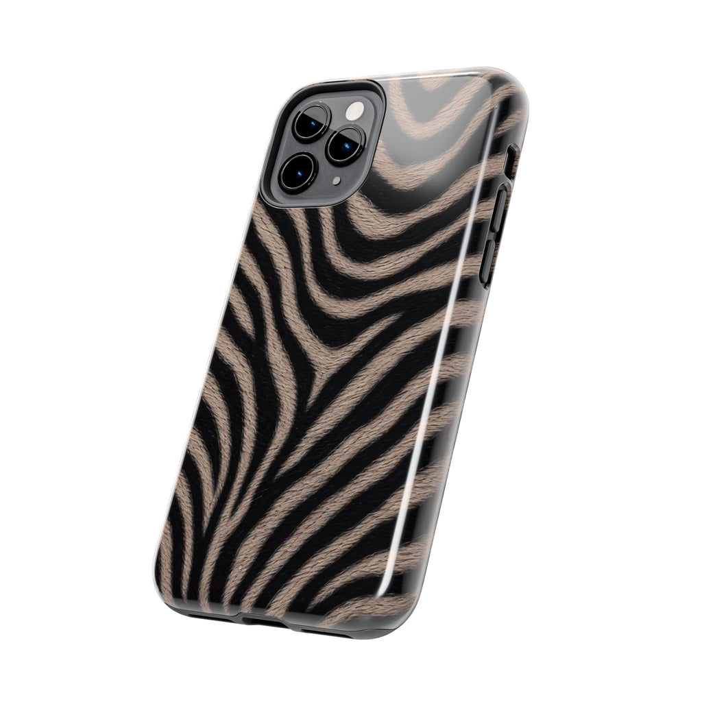 Tan Zebra iPhone Case
