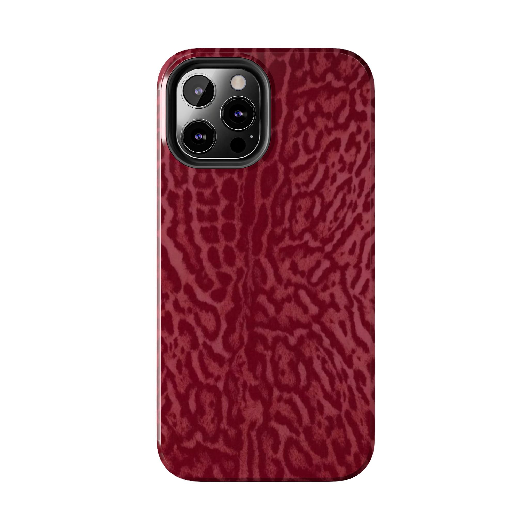 Burgundy Jaguar iPhone Case