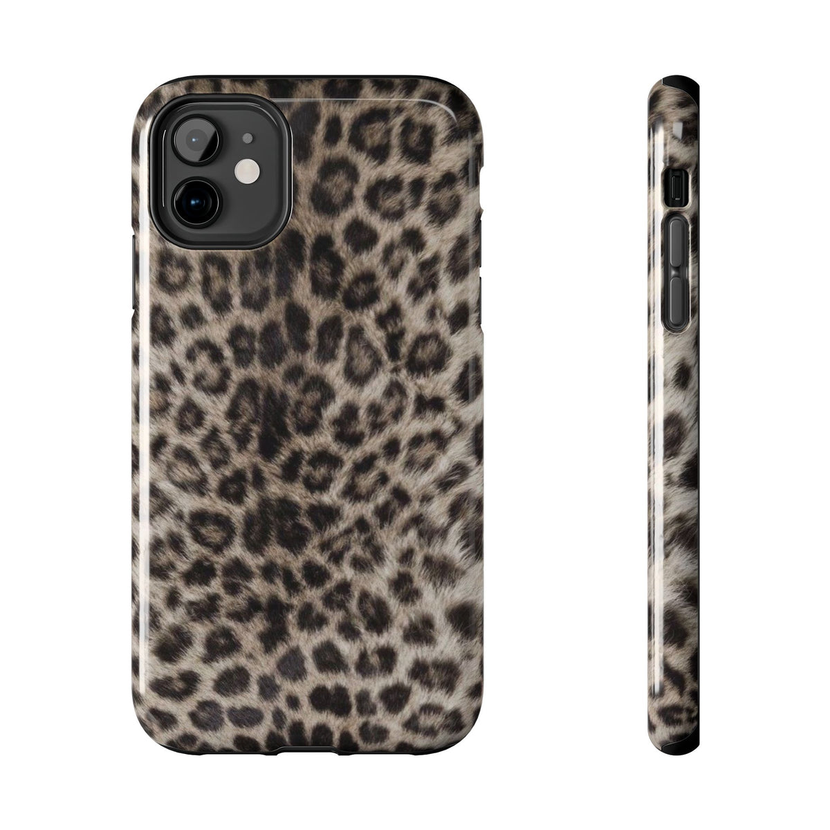 Suede Leopard iPhone Case