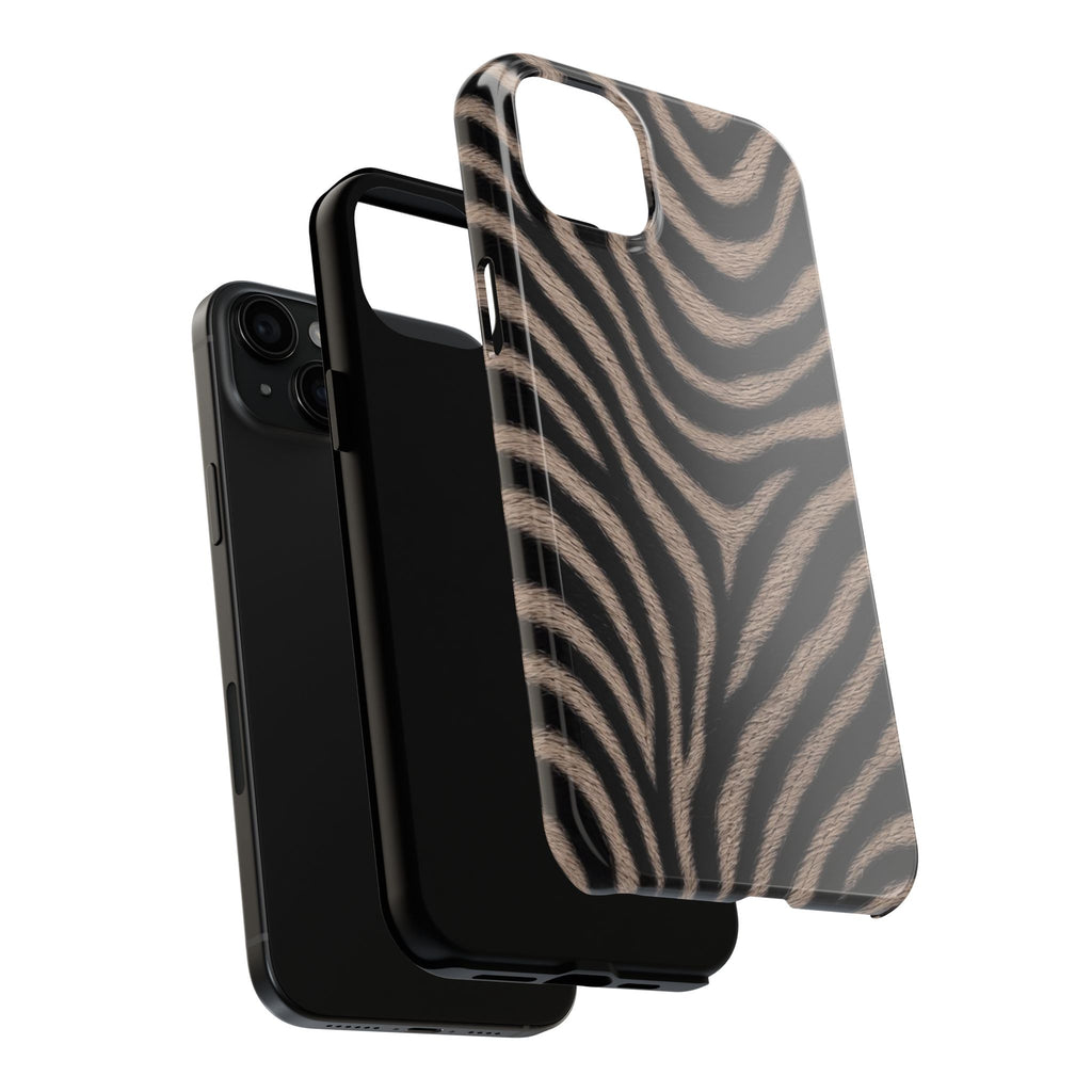 Tan Zebra iPhone Case