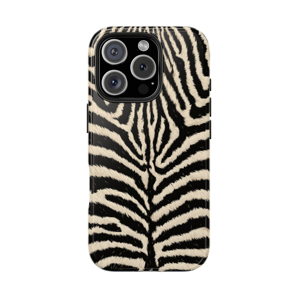 Zebra Print iPhone Case