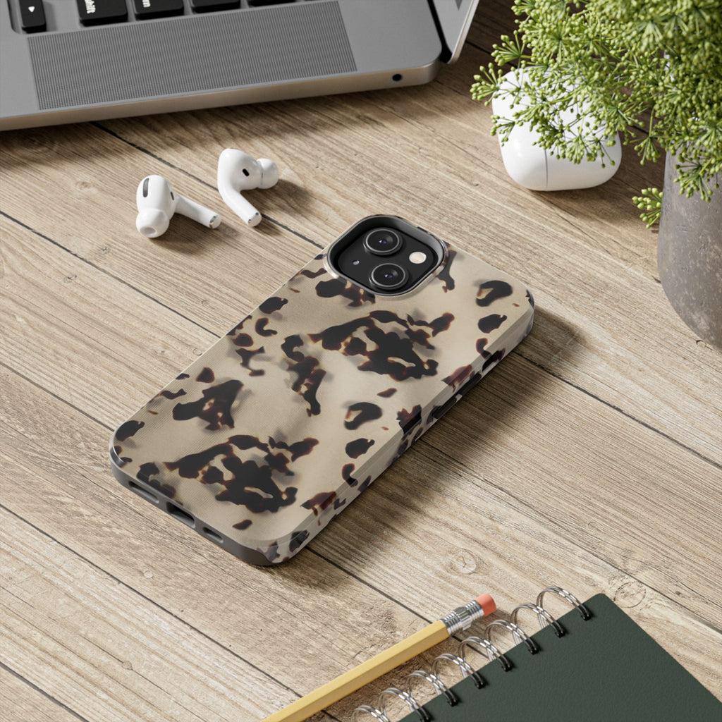 Tortoise & Cream iPhone Case
