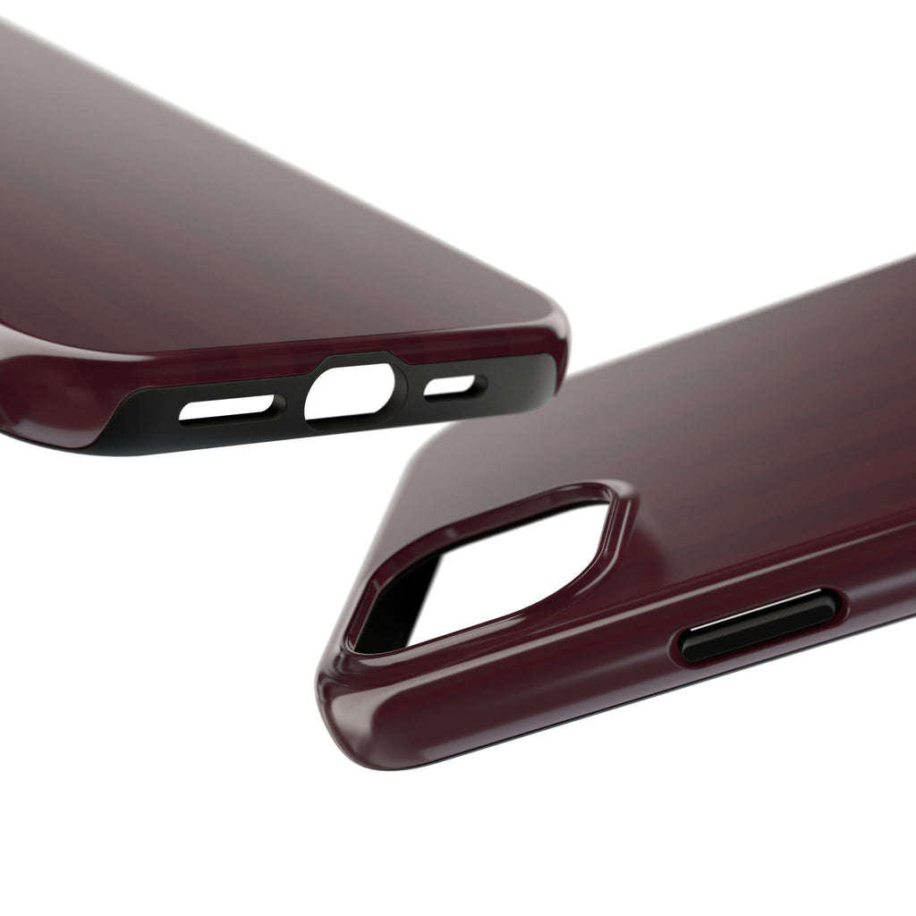 Velvet Burgundy iPhone Case