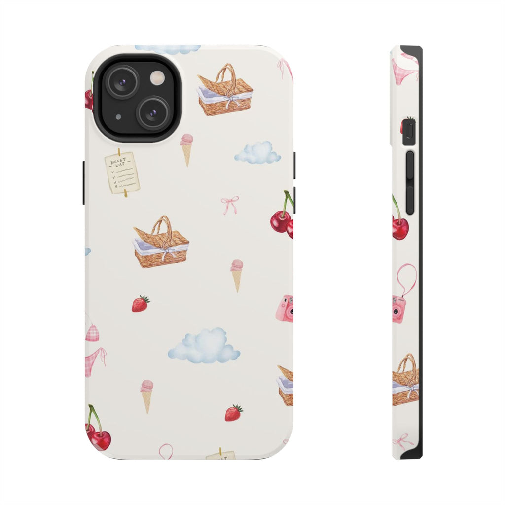 Picnic in the Summer iPhone Case