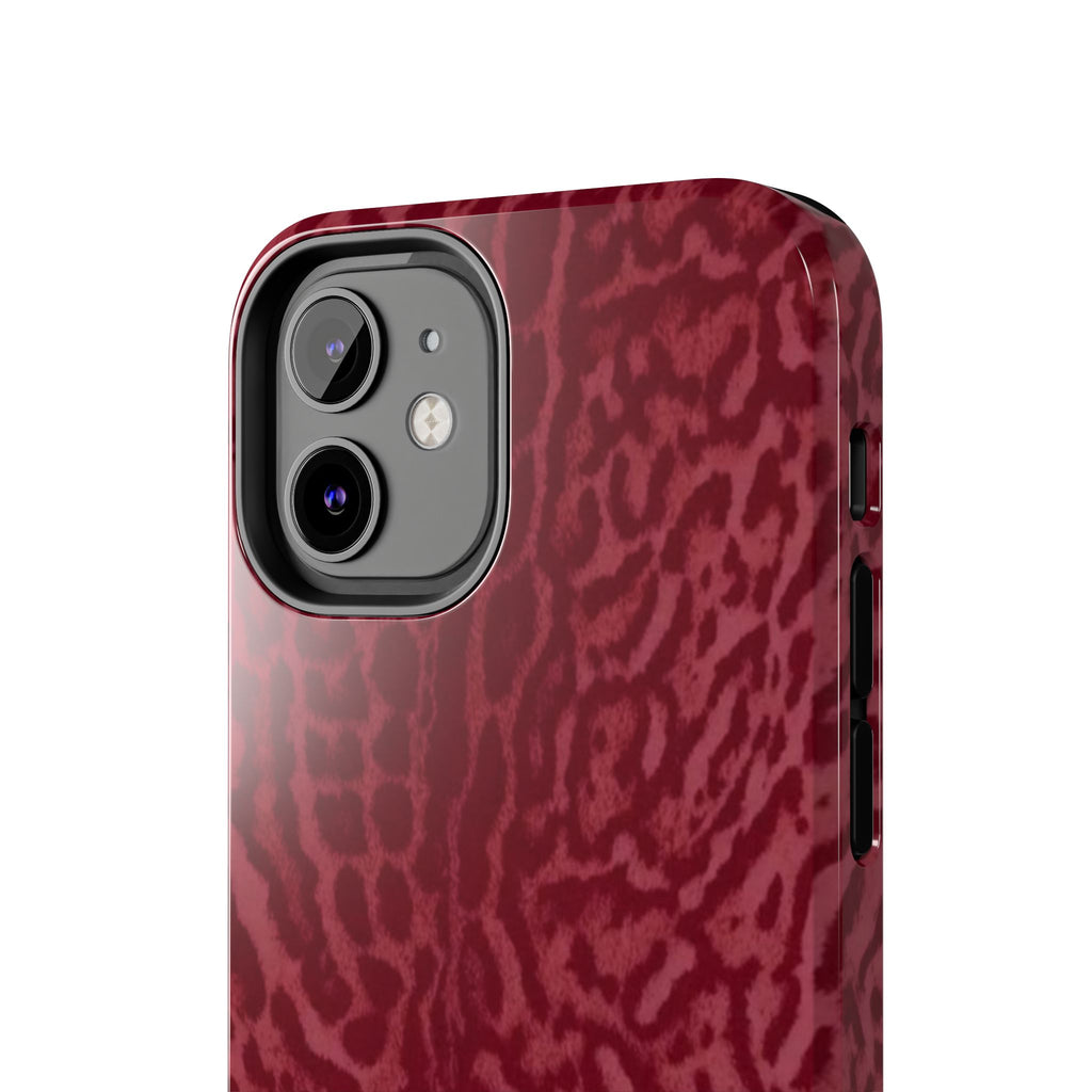 Burgundy Jaguar iPhone Case