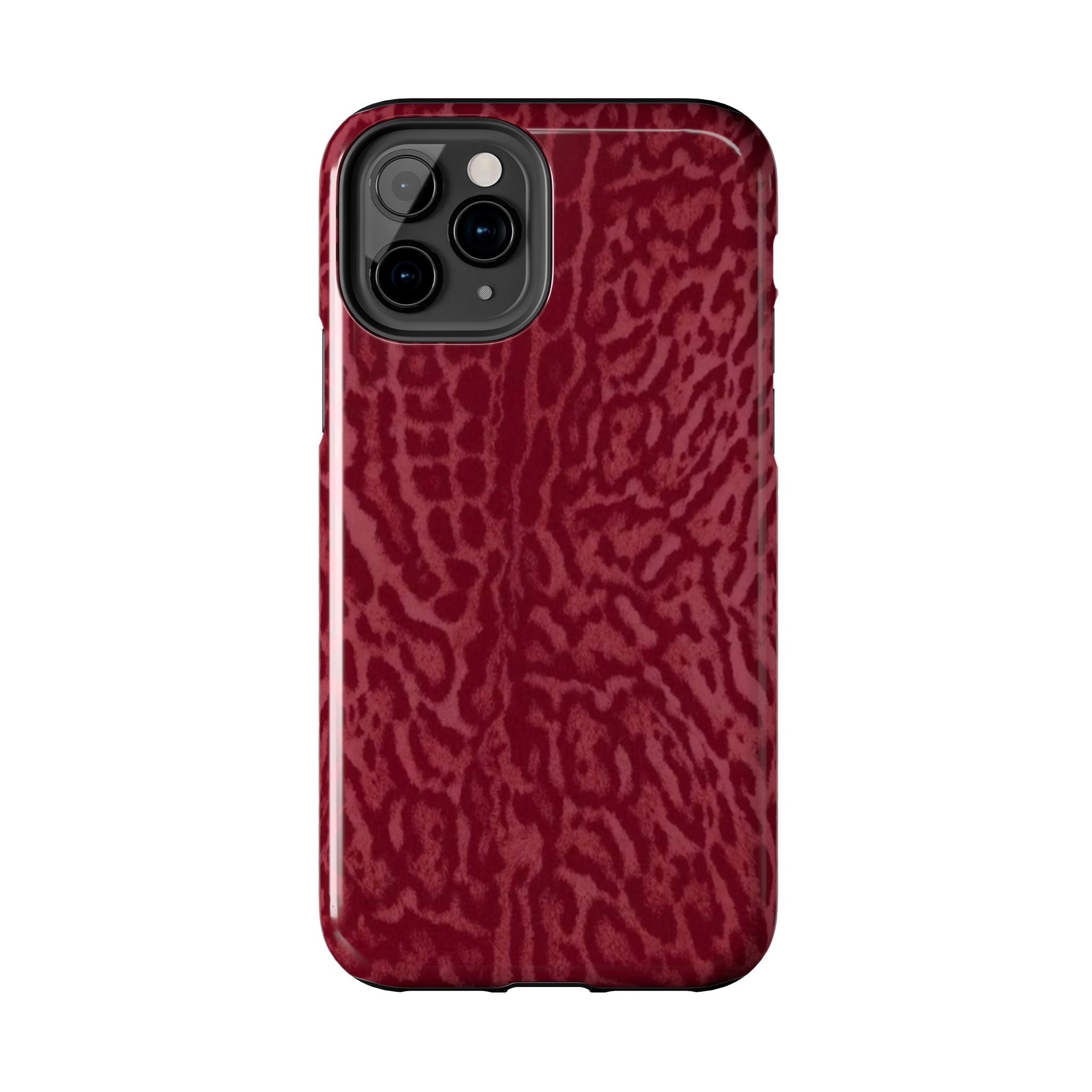 Burgundy Jaguar iPhone Case