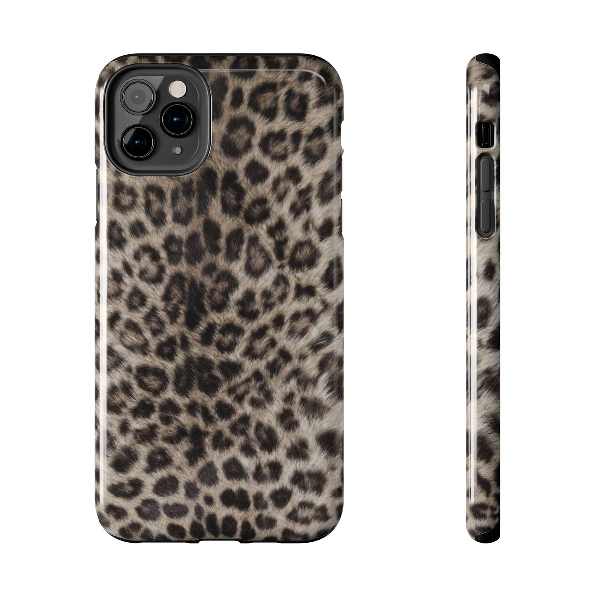 Suede Leopard iPhone Case