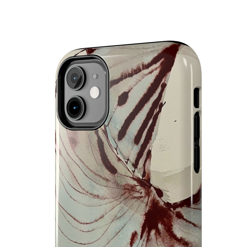 Maroon Silk iPhone Case