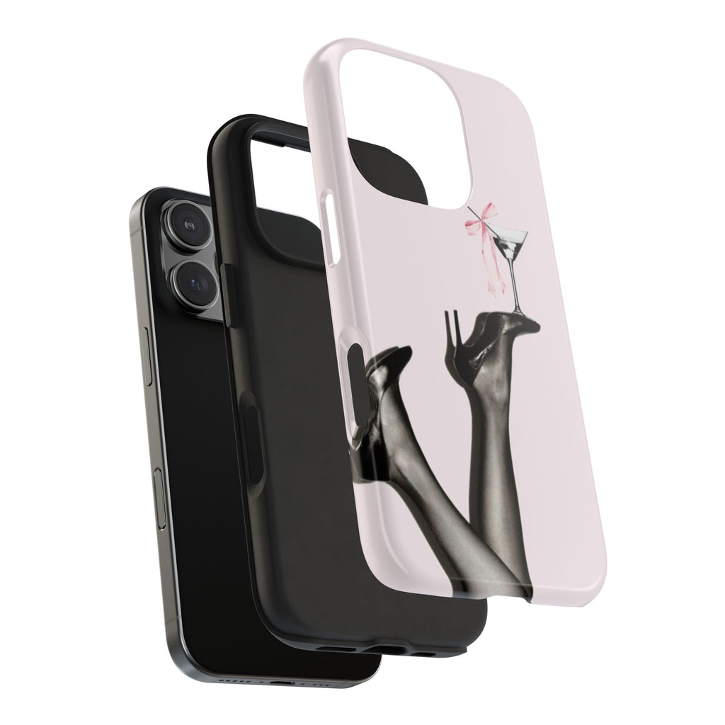 Pretty in Pink Martini iPhone Case