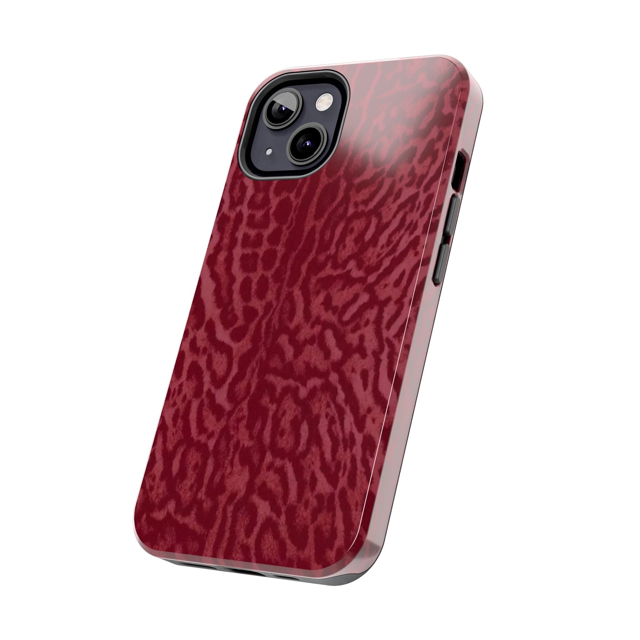 Burgundy Jaguar iPhone Case