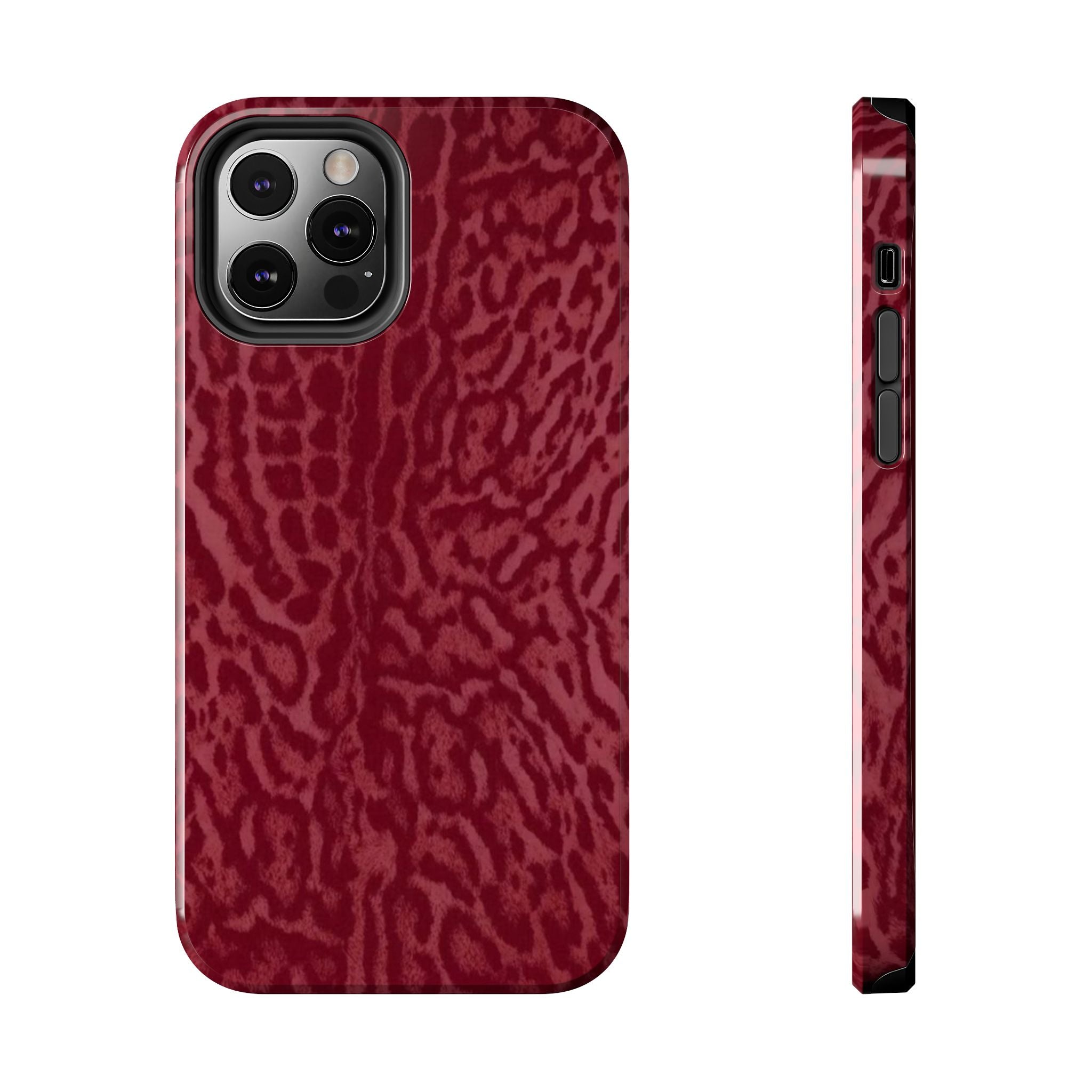 Burgundy Jaguar iPhone Case