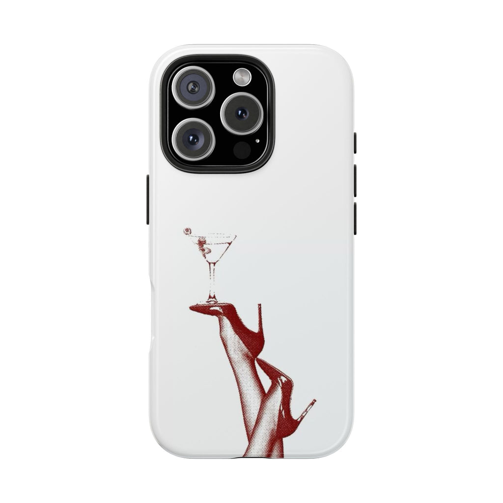 Red Pumps Martini iPhone Case