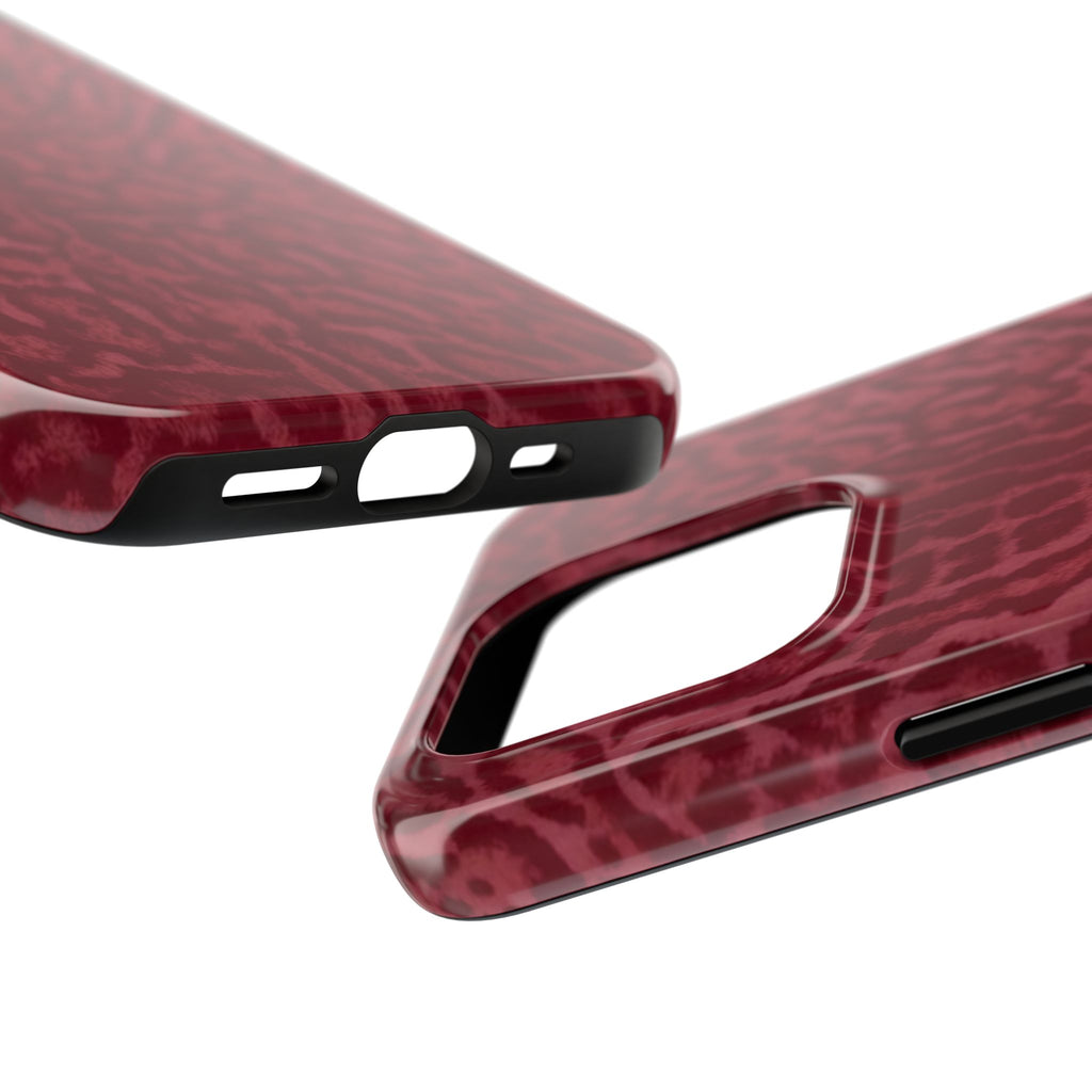 Burgundy Jaguar iPhone Case