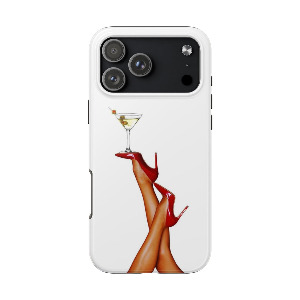 Red Bottom Martini iPhone Case