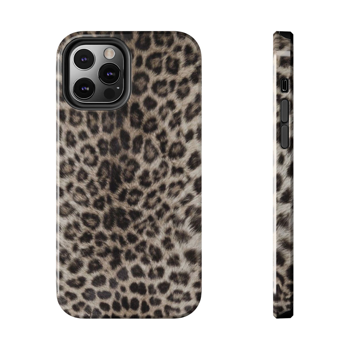 Suede Leopard iPhone Case