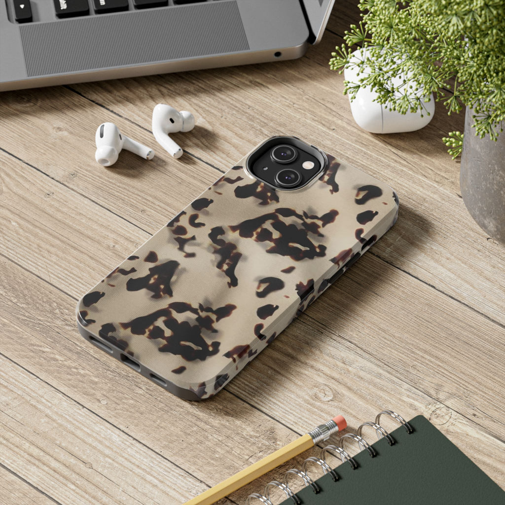 Tortoise & Cream iPhone Case