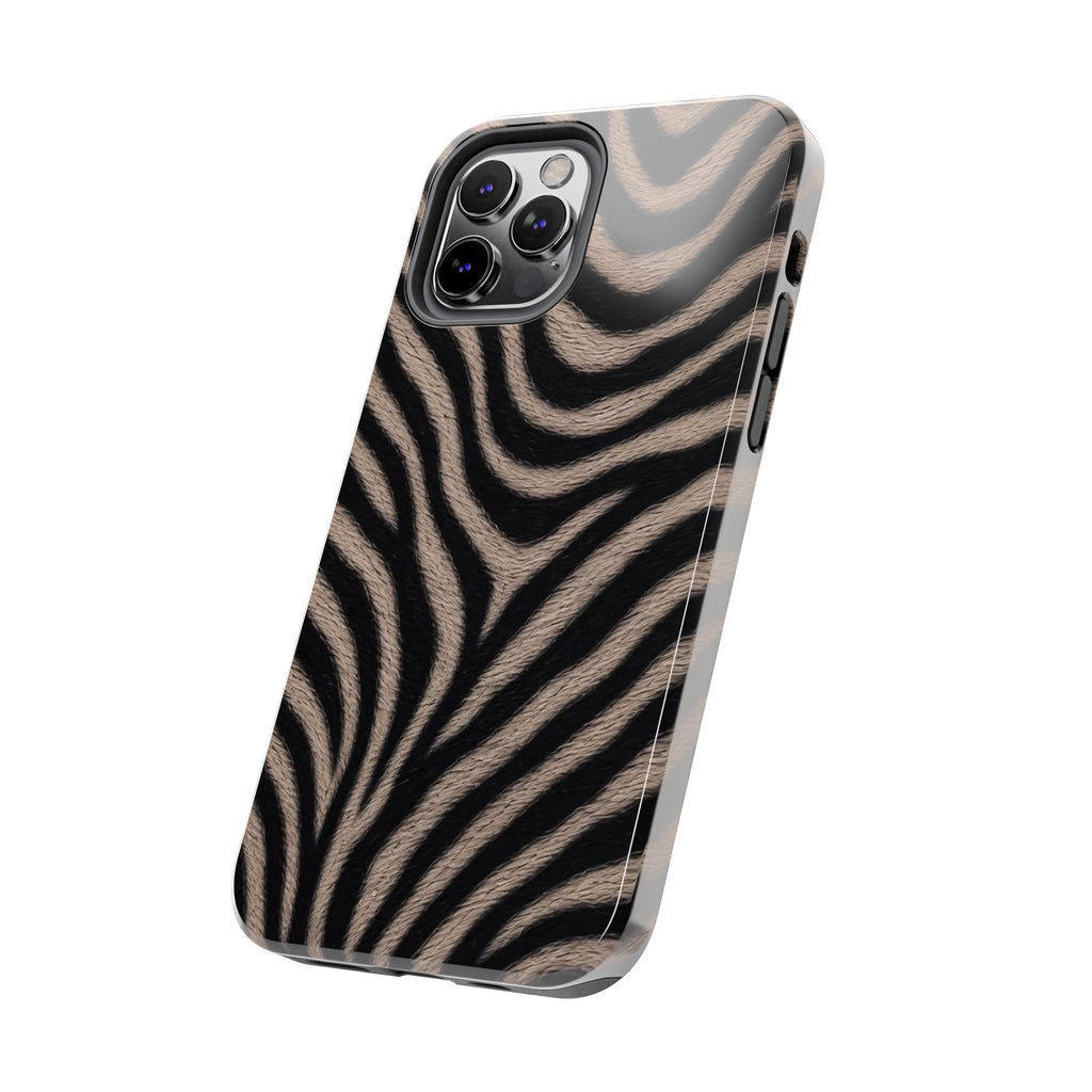 Tan Zebra iPhone Case