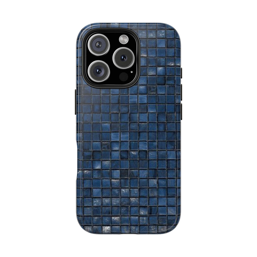Deep Blue Glass iPhone Case