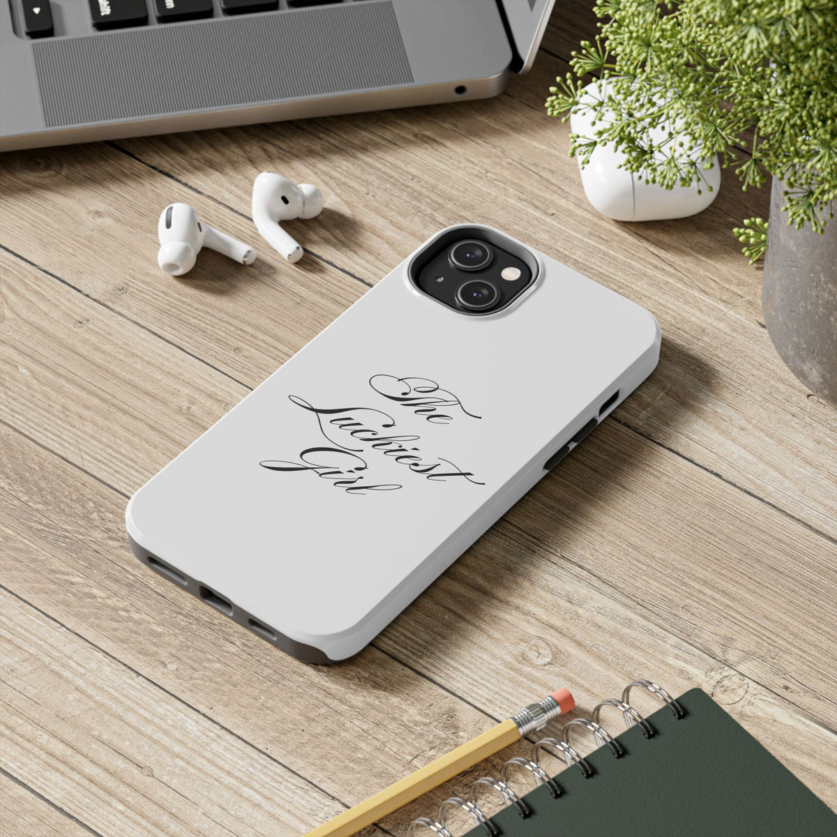 The Luckiest Girl iPhone Case