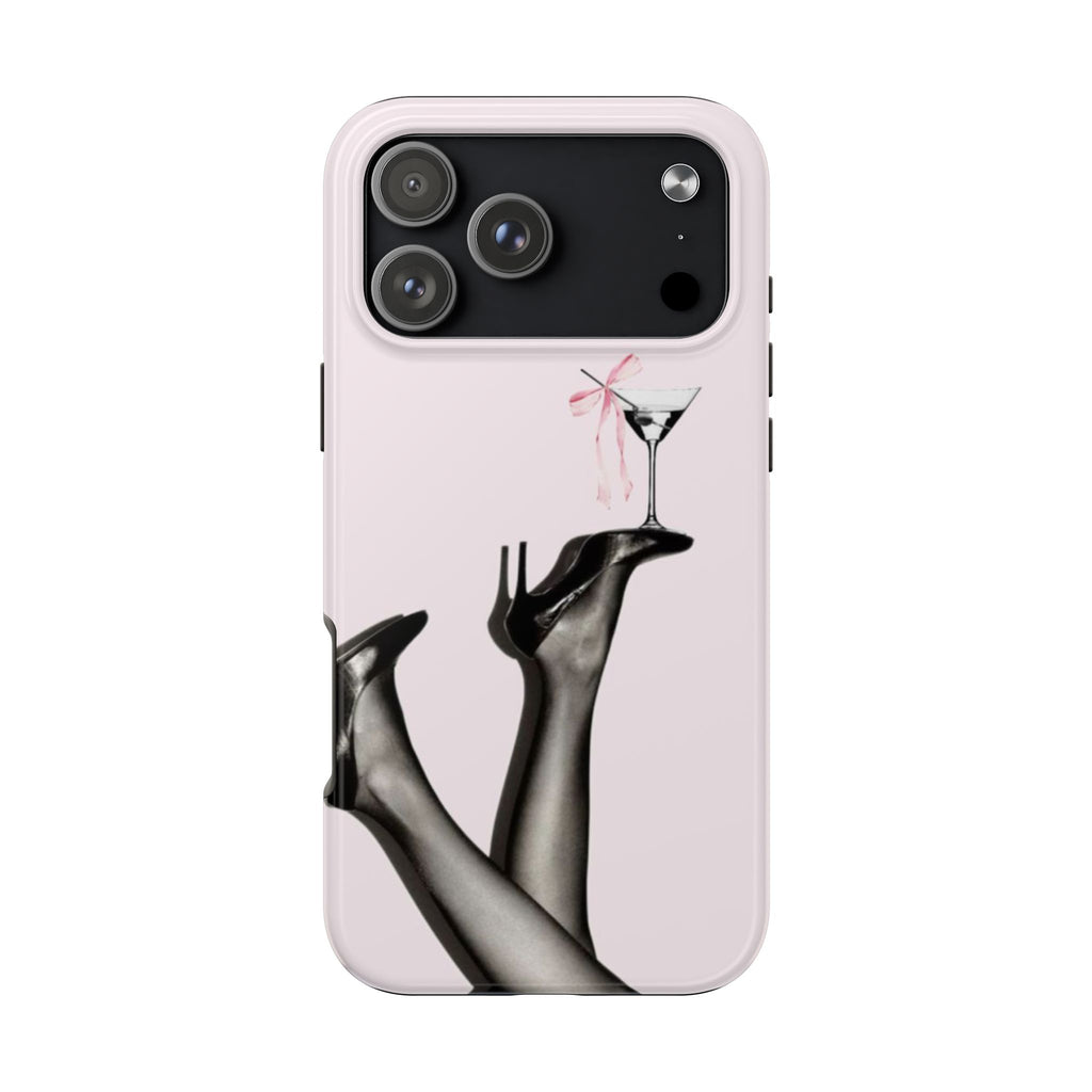 Pretty in Pink Martini iPhone Case