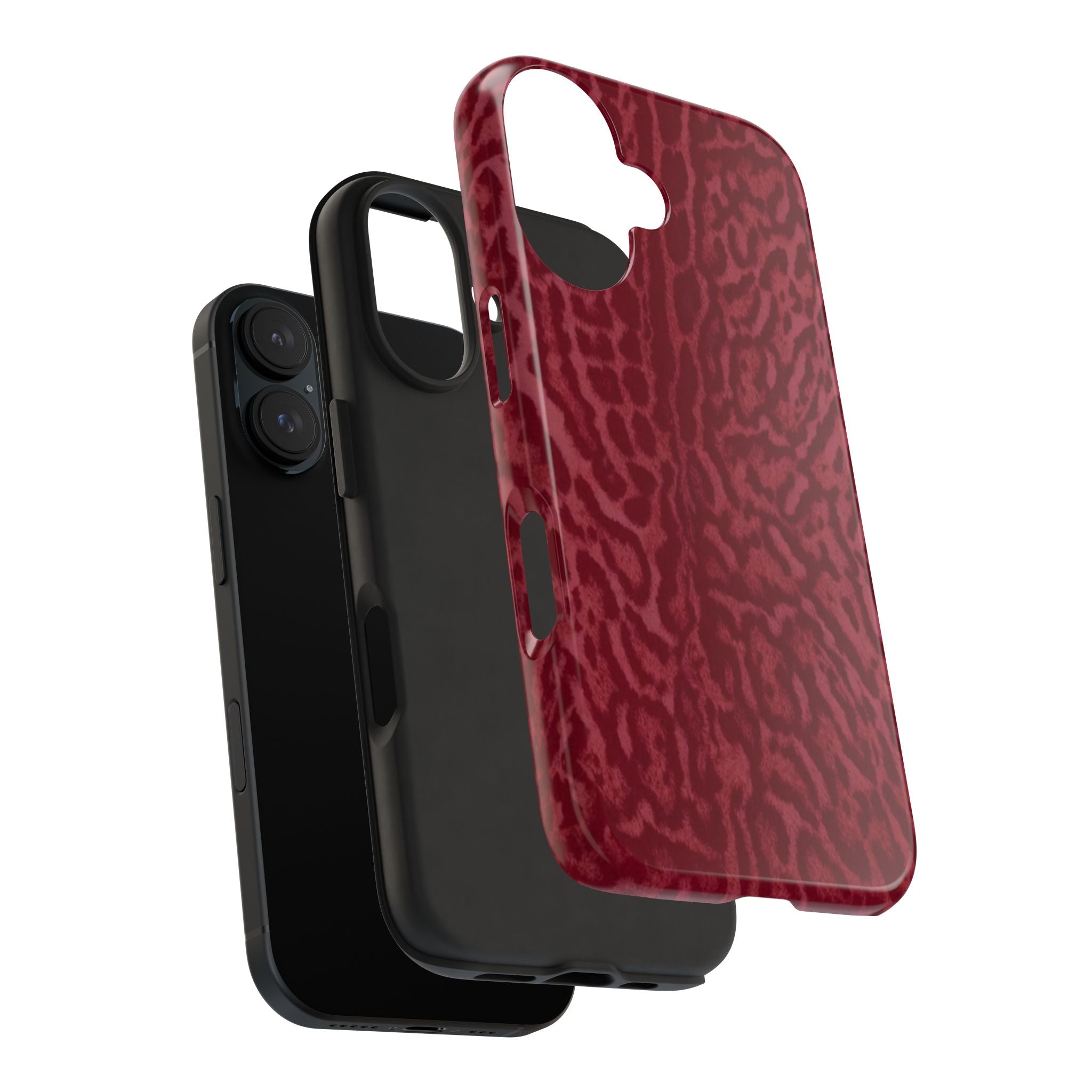 Burgundy Jaguar iPhone Case