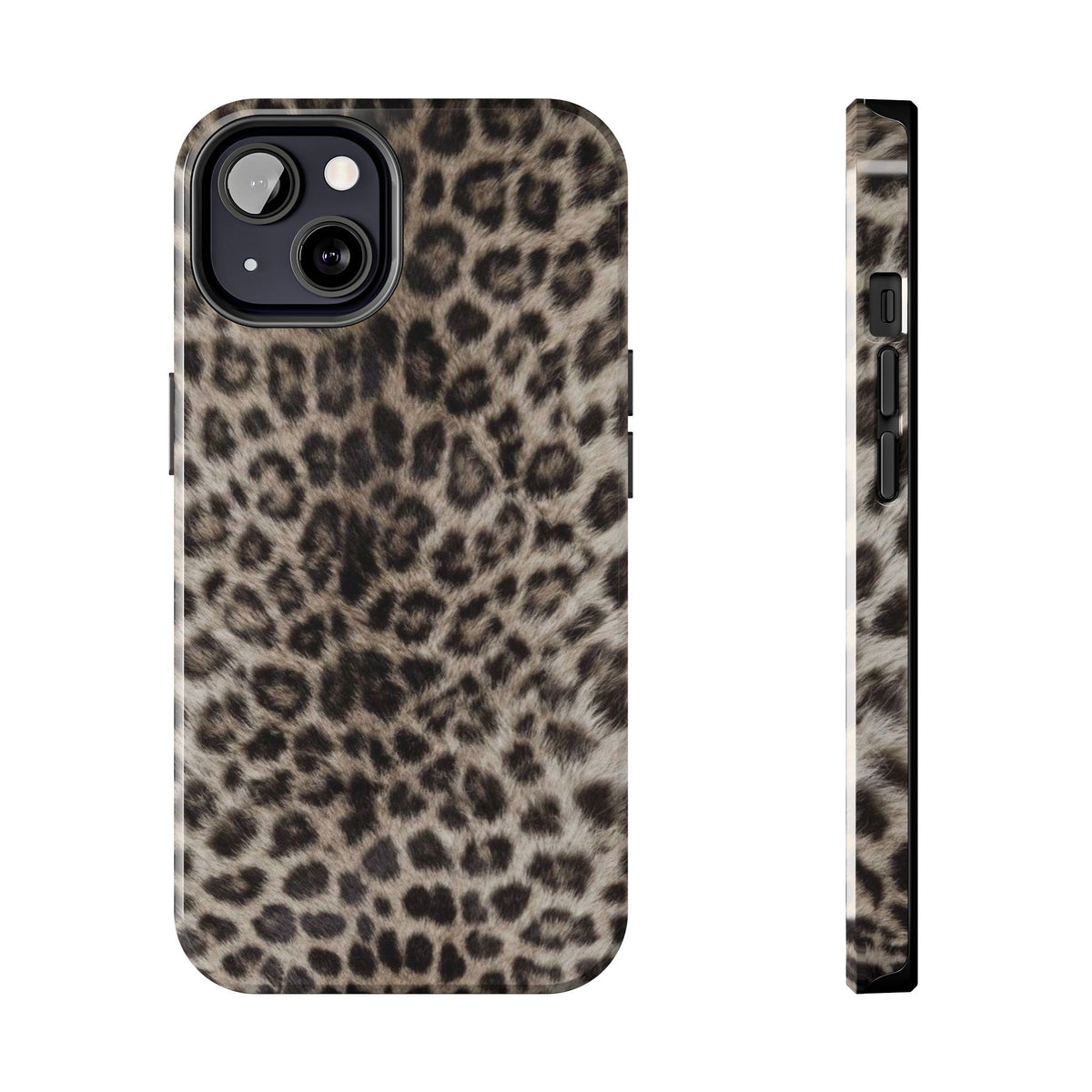 Suede Leopard iPhone Case