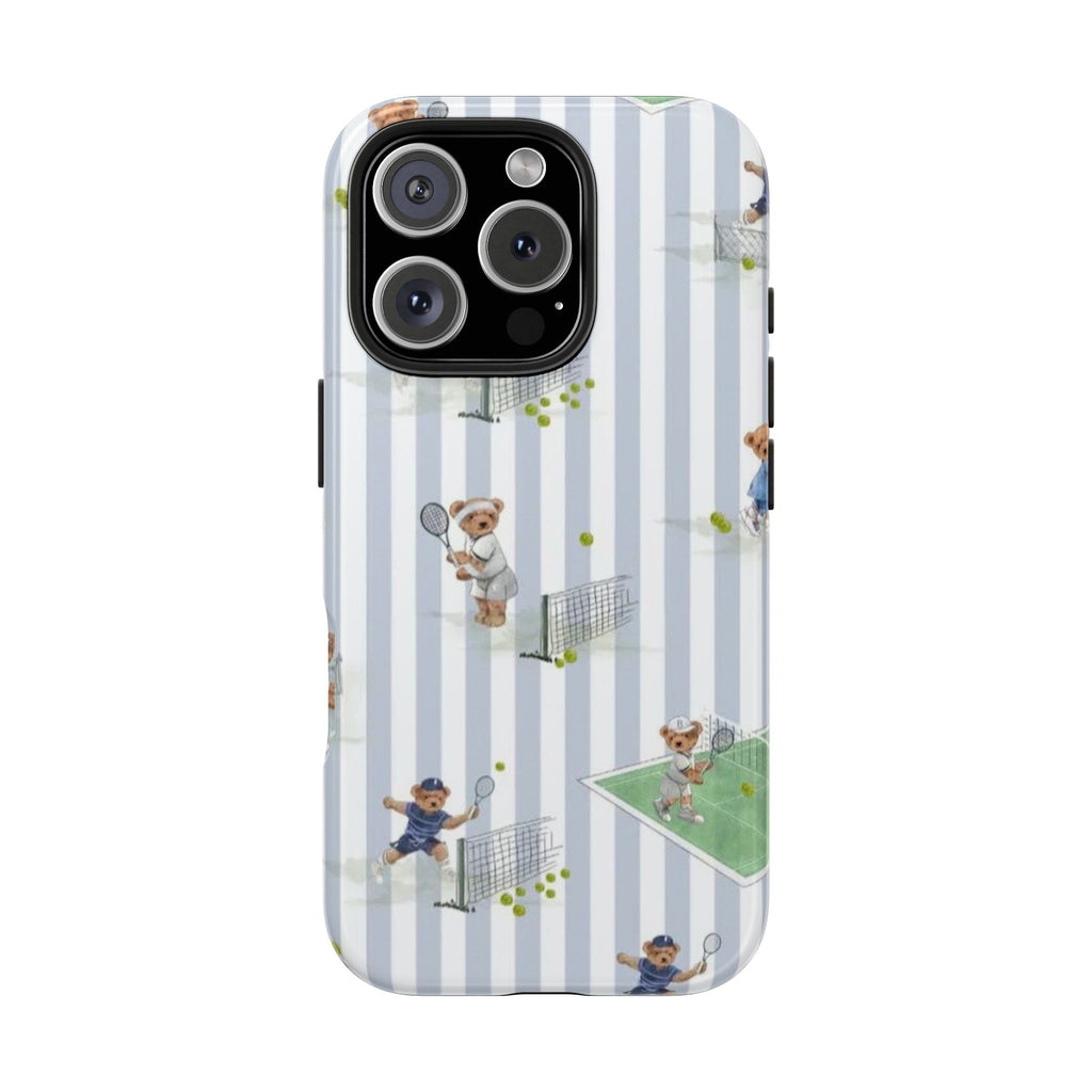 Teddy Tennis Club iPhone Case