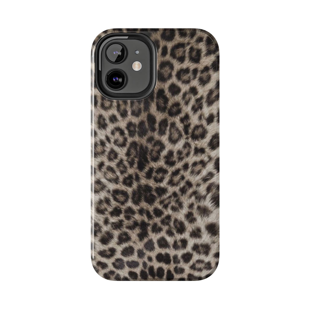 Suede Leopard iPhone Case