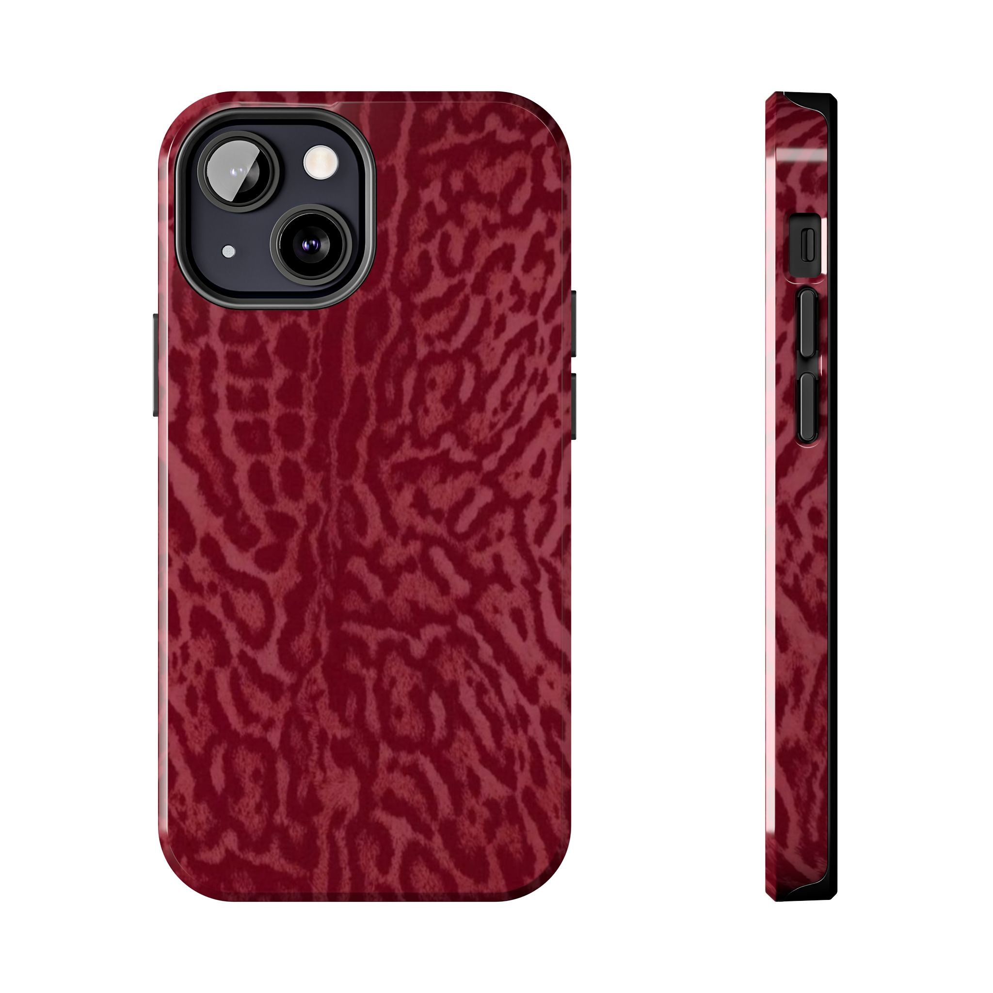 Burgundy Jaguar iPhone Case