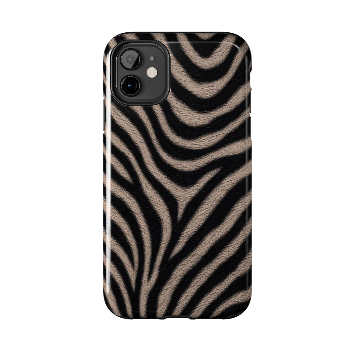 Tan Zebra iPhone Case