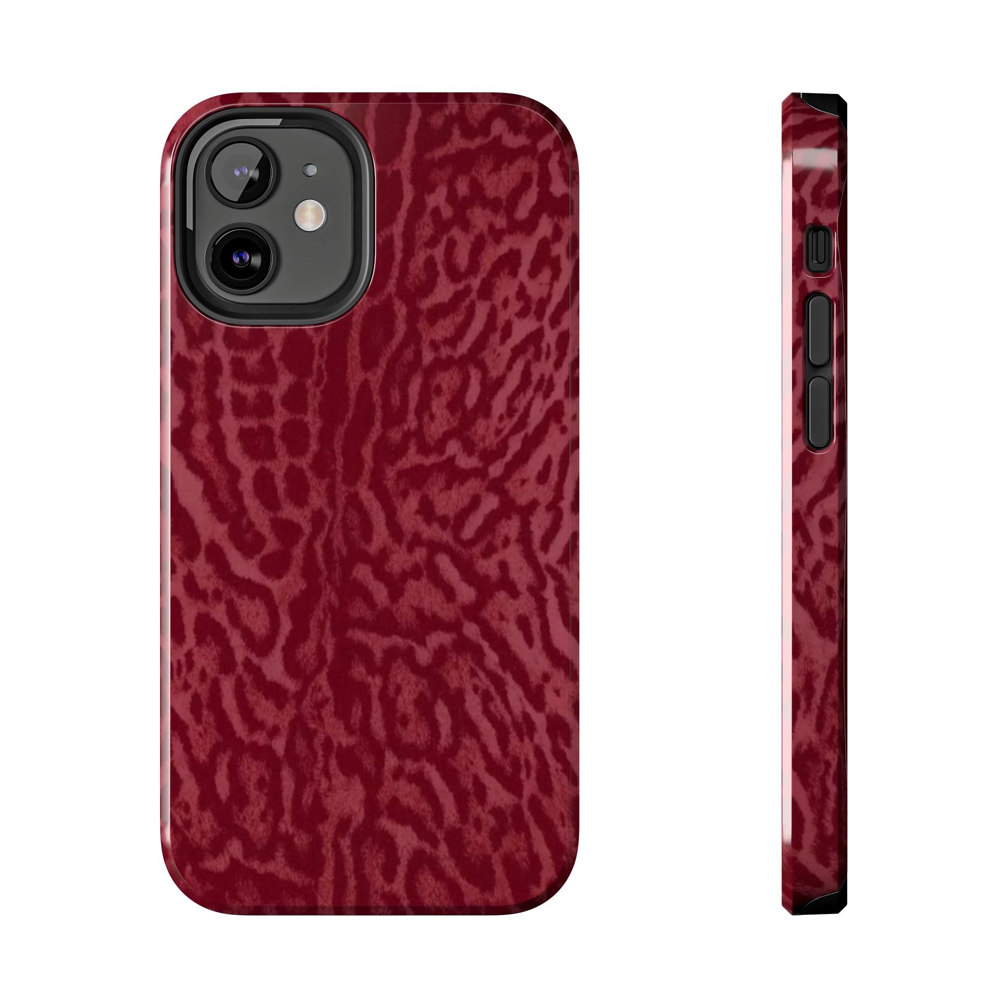 Burgundy Jaguar iPhone Case